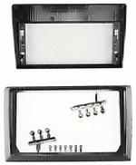 Магнитола для Toyota Camry 30 2001-2006 (рамка графитовая) - Teyes LUX ONE ROUND монитор 12.3" 2K QLED на Android 10, Быстрая, CarPlay, 4G SIM-слот