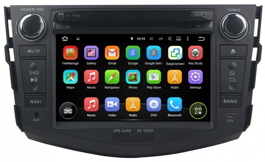 Магнитола для Toyota RAV4 30 2005-2012, Vanguard - Kuberg KD-7606-P5-32 на Android 10, 8-ядер, 4ГБ-32ГБ