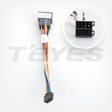 Комплект рамки с разъёмами 9" Geely Emgrand X7 2013-2018