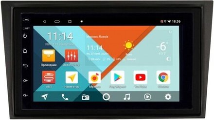 Магнитола для Opel Astra H, Antara, Corsa, Vectra, Zafira B (серая/черная) -  GT7-RP-OPVTD/RP-11-028 на Android 10, 2/16