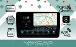 Магнитола для KIA Optima 2013-2015 (рамка-накладка) - Vaycar VA27-0345-2K на Android 13, Быстрая, 2K QLED, CarPlay,4G SIM-слот