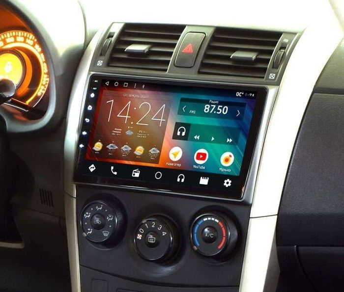 Магнитола для Toyota Corolla 2007-2013 - ZX351R9-7862 Android 10, ТОП процессор, SIM-слот