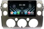 Магнитола для Toyota FJ Cruiser 2005-2022 (рамка серая) - FarCar S280 монитор 9.5" IPS на Android 13, CarPlay