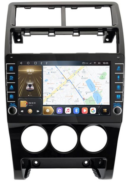 Магнитола для Lada Priora 2013-2018 - Kuberg SF-9066-3 (кнопки и крутилки), Android 12, TS10,  CarPlay, 4G SIM-слот