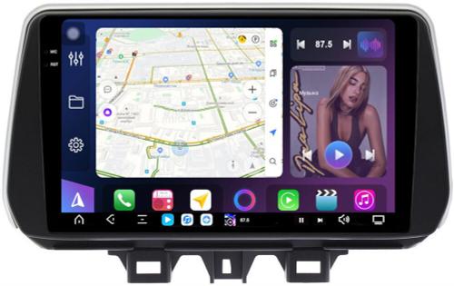Магнитола для Hyundai Tucson 3 2018-2021 - FarCar GX1135M монитор 9.5" 2K QLED на Android 14, TS20, 6+128Гб, CarPlay, 4G SIM-слот
