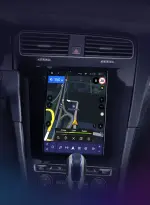 Магнитола для Volkswagen Golf 7 2012-2021 - Teyes TPRO 2 монитор 9.7" QLED в стиле "Тесла" на Android 10, Быстрая, 4G SIM-слот