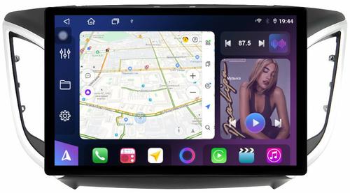 Магнитола для Hyundai Creta 1 2016-2021 (рамка 9) - FarCar BX877 монитор 13" 2K QLED на Android 13, TS10, 6+128, CarPlay, 4G SIM-слот
