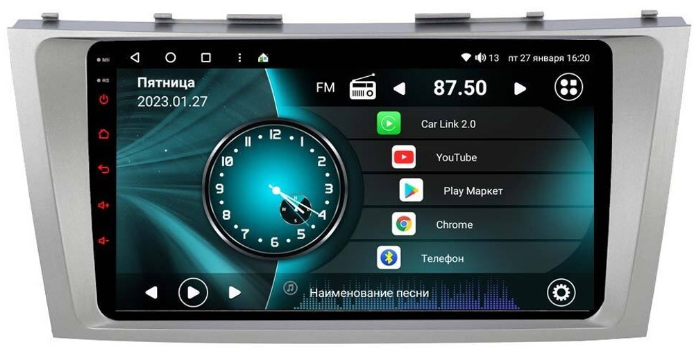 Магнитола для Toyota Camry V40 2006-2011 - Vaycar VA77-1171 на Android 13, 8-ядер, 4G SIM-слот
