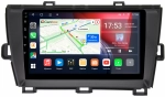 Магнитола для Toyota Prius 30 2009-2015 (левый руль, рамка черная) - Canbox 9210 Qled, Android 10, ТОП процессор, SIM-слот