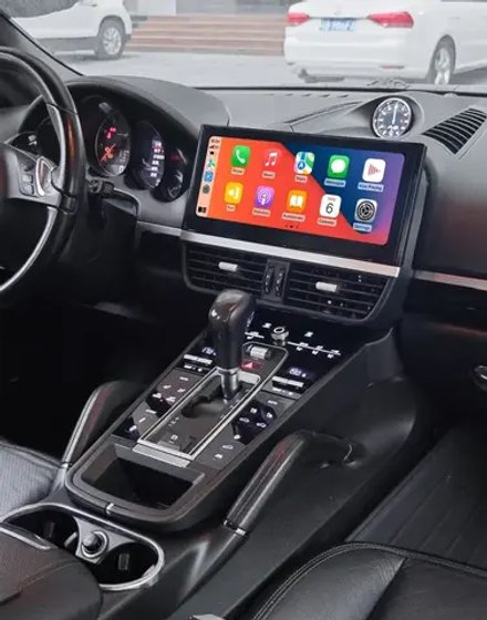 Магнитола для Porsche Cayenne 958 2010-2016 - Kuberg ZF-3018-GE монитор 12.3" на Android 13, 8Гб+128Гб, CarPlay, 4G SIM-слот
