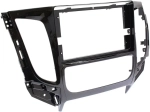 Магнитола для Mitsubishi L200 2015-2019 (климат), Pajero Sport 3 2016-2023 (МКПП), FIAT Fullback - Teyes LUX ONE ROUND монитор 12.3" 2K QLED на Android 10, CarPlay, 4G SIM-слот