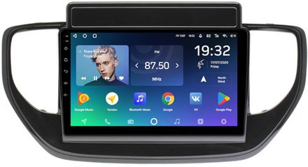 Магнитола для Hyundai Solaris 2 2020-2022 (штатная навигация) - Teyes CC2 PLUS на Android 10, ТОП процессор, 4Гб+64Гб, 4G SIM-слот