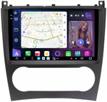 Магнитола для Mercedes-Benz C W203 2004-2007 - FarCar XXL1262M монитор 9.5" 2K QLED на Android 14, TS20, 8+256Гб, CarPlay, 4G SIM-слот