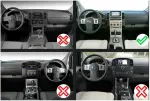 Магнитола для Nissan Pathfinder R51 2004-2010 (штатная нави, большая рамка) - FarCar BX877 монитор 13" 2K QLED на Android 13, TS10, 6+128, CarPlay, 4G SIM-слот