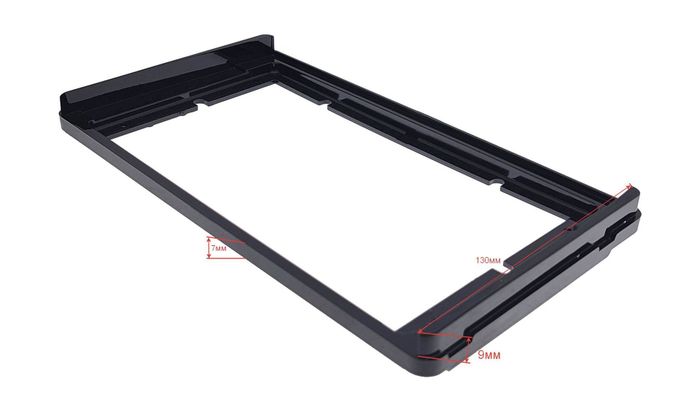 Комплект рамки с разъёмами 9"+can Toyota 2013+ 230х130мм