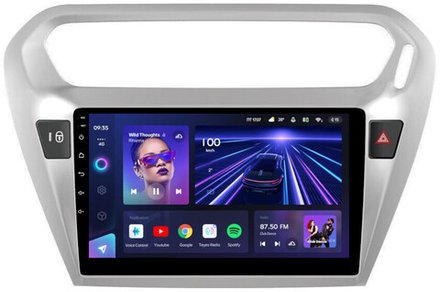 Магнитола для Peugeot 301 / Citroen C-Elysee - Teyes CC3 Android 10, ТОП процессор, 4/32 Гб, CarPlay, SIM-слот