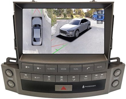 Магнитола для Lexus LX570 2009-2011 - Teyes CC3-2K-360 на Android 10, 2K QLED, 6Гб+128Гб, CarPlay, 4G SIM-слот, 4 камеры в комплекте