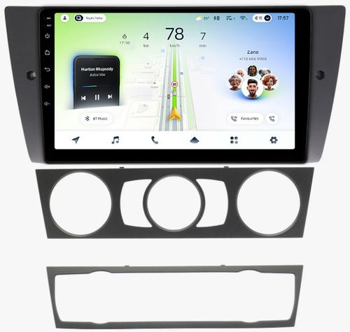 Магнитола для BMW 3 E90 2005-2012 (без штатного экрана) - Teyes CC4L монитор 9" IPS на Android 14, Быстрая, Snapdragon 662, CarPlay, 4G SIM-слот