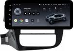 Магнитола для Mitsubishi Outlander 3 2012-2024 (овальный климат, Китай, рамка 9) - Teyes LUX ONE ROUND монитор 12.3" 2K QLED на Android 10, Быстрая, CarPlay, 4G SIM-слот