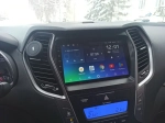 Магнитола для Hyundai Santa Fe 3 2012-2018 (отдельный экран климата, штатная КЗВ) - Teyes CC3 монитор 9" QLED на Android 10, ТОП процессор, 4Гб+32Гб, CarPlay, 4G SIM-слот