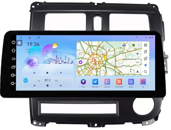 Магнитола для Sollers Argo 2022-2024+ - FarCar монитор 12.3" 2K QLED на Android 14, Быстрая, CarPlay, 4G SIM-слот