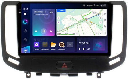 Магнитола для Infiniti G25, G35, G37 2006-2013 - Teyes CC3-2K монитор 9.5" 2K QLED на Android 10, ТОП процессор, CarPlay, 4G SIM-слот