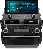 Магнитола для Nissan Patrol Y62, Infiniti QX56/QX80 2010-2019 - Kuberg KP-N1210FW монитор 12.5" в стиле LEXUS на Android 12, TS10, CarPlay, 4G SIM-слот