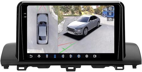 Магнитола для Honda Accord 10 2017-2021 (без штатного 360) - FarCar BX9-360-9515A монитор 9.5" 2K QLED на Android 13, 6Гб+128Гб, CarPlay, 4G SIM-слот, 4 камеры в комплекте