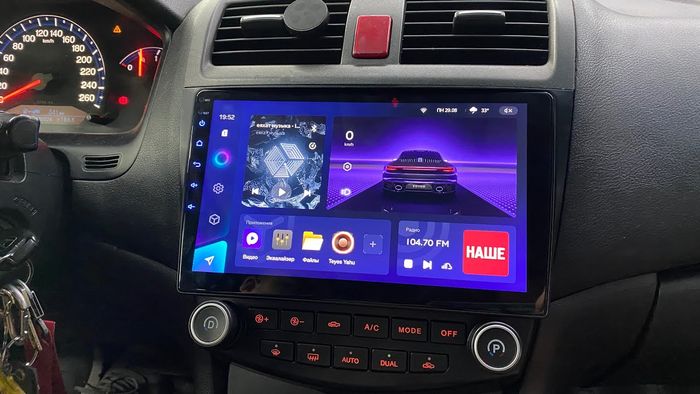 Магнитола для Honda Accord 7 2003-2008 - Teyes CC3 Android 10, ТОП процессор, 4/32 Гб, CarPlay, SIM-слот