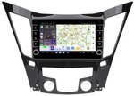 Магнитола для Hyundai Sonata 2010-2013 (YF) - Kuberg OL-9716 (кнопки и крутилки) Android 13, TS20, 6+128Гб, CarPlay, 4G SIM-слот