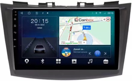 Магнитола для Suzuki Swift 2011-2015 - CanBox 9102 Android 10, 8-ядер, SIM-слот