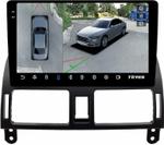 Магнитола для Toyota Avensis T250 2003-2009 (рамка наверх) - Teyes CC3-2K-360 монитор 13" 2K QLED на Android 10, Быстрая, CarPlay, 4G SIM-слот, 4 камеры в комплекте