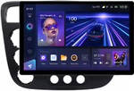 Магнитола для Honda Civic 7 2001-2005 левый руль - Teyes CC3-2K монитор 13" 2K QLED на Android 10, 4G SIM-слот, CarPlay