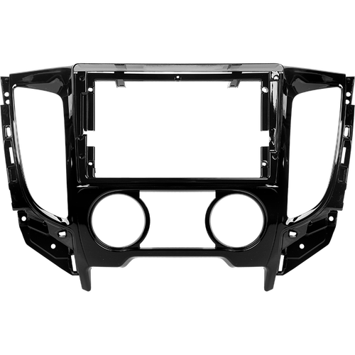 Комплект рамки с разъёмами 9"+can Mitsubishi L200 2015-2022 кондей большая (F1)