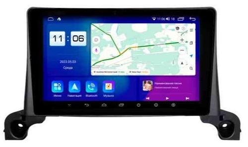 Магнитола для Peugeot 3008, 5008 2016-2022, 4008 2020+ (рамка 9") - Parafar PF896LUX1RN2K на Android 13, QLED+2K, ТОП процессор, 4Гб+32Гб, CarPlay, 4G SIM-слот