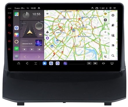 Магнитола для Ford Fiesta 2008-2014 - Kuberg OL-9285 QLed, Android 13, TS20, CarPlay, SIM-слот