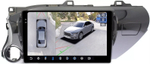 Магнитола для Toyota Hilux 8 2015-2023+ - FarCar BX588/1077M-360 монитор 10.36" 2K QLED на Android 13, 6Гб+128Гб, CarPlay, 4G SIM-слот, 4 камеры в комплекте