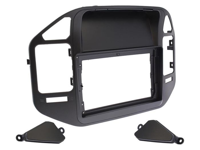 Магнитола для Mitsubishi Pajero 3, Montero 3 1999-2006 (рамка черная) - Vaycar VA47-1019 на Android 13, 8-ядер, 4G SIM-слот