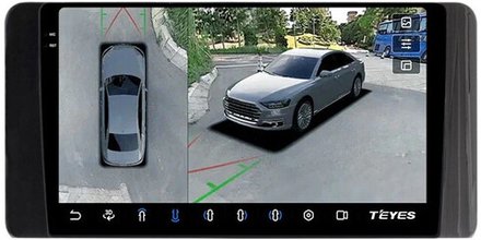 Магнитола для Volkswagen Polo 6, Skoda Rapid 2 2020+ - Teyes CC3-2K-360 на Android 10, 2K QLED, 6Гб+128Гб, CarPlay, 4G SIM-слот, 4 камеры в комплекте