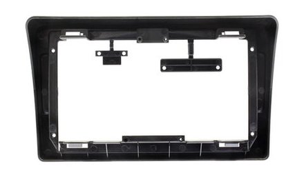 Комплект рамки с разъёмами 9" Nissan Pathfinder R51 2010-2014 с нави (наверх, взамен дисплея) накладка