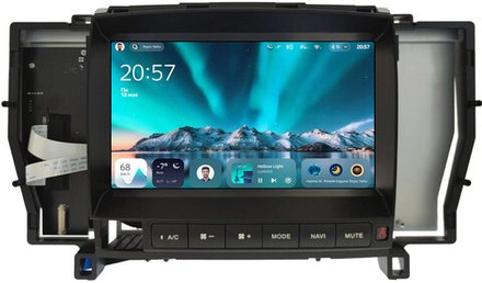Магнитола для Toyota Crown S180 2004-2008 - Teyes CC4 монитор 9.2" 2K QLED на Android 14, Snapdragon 680, DSP, CarPlay, 4G SIM-слот