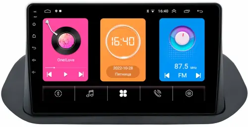 Магнитола для Nissan Rogue T33, X-Trail T33 2020+ -  GT10-0206 на Android 10, 2Гб-16Гб