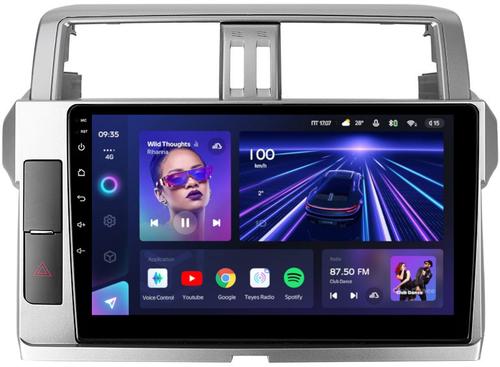 Магнитола для Toyota Land Cruiser Prado 150 2014-2017 - Teyes CC2 PLUS Android 10, ТОП процессор, 4-64, SIM-слот