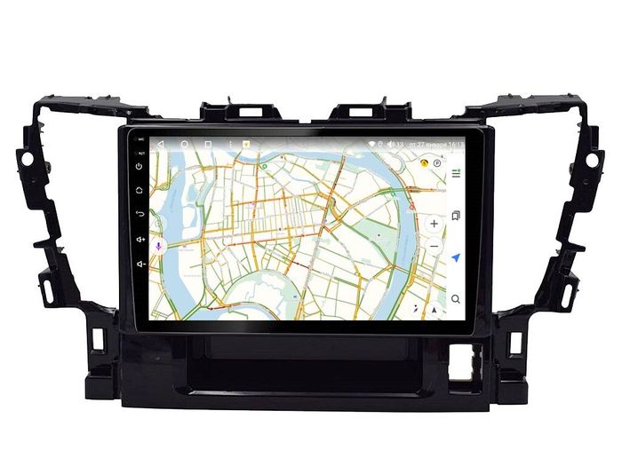 Магнитола для Toyota Alphard 3, Vellfire 2 H30 2015-2023 (менее 10 динамиков, правый руль) - Vaycar VA77-0564 на Android 13, 8-ядер, 4G SIM-слот