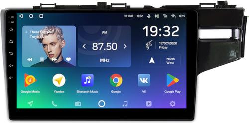 Магнитола для Honda Fit 3 2013-2020 (рамка под 10", с штатной камерой ЗВ) - Teyes CC2 PLUS Android 10, ТОП процессор, 4-64, SIM-слот