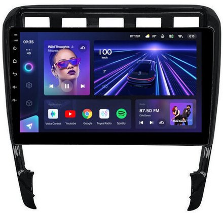 Магнитола для Porsche Cayenne 2002-2010 - Teyes CC3L на Android 10, 8-ядер, CarPlay, 4G SIM-слот