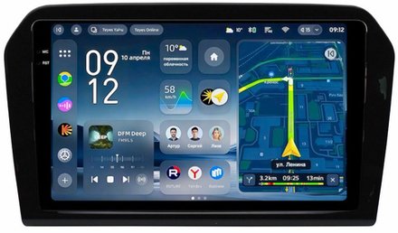 Магнитола для Jetta VA3 2019+ - Teyes CC4-PRO монитор 9.5" 2K QLED на Android 13, Snapdragon 778G, ИИ, CarPlay, DSP, 4G SIM-слот
