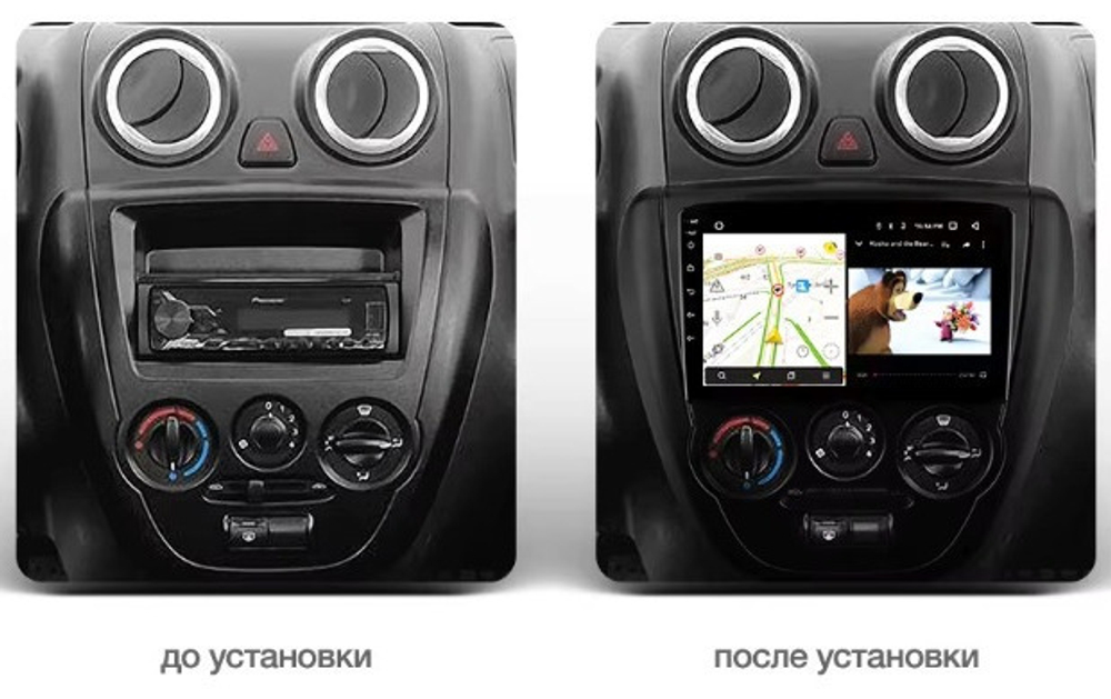 Магнитола в отсек 1DIN - Teyes CC4L монитор 9" IPS на Android 14, Snapdragon 662, CarPlay, 4G SIM-слот