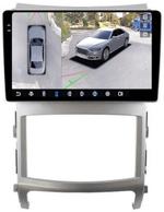 Магнитола для Hyundai ix55 2009-2013 - FarCar BX437M-360 монитор 9.5" 2K QLED на Android 13, Быстрая, CarPlay, 4G SIM-слот, 4 камеры в комплекте
