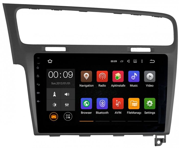 Магнитола для Volkswagen Golf 7 2012-2020 - Airok RX-3715 Android 13, ТОП процессор, 8/128, SIM-слот